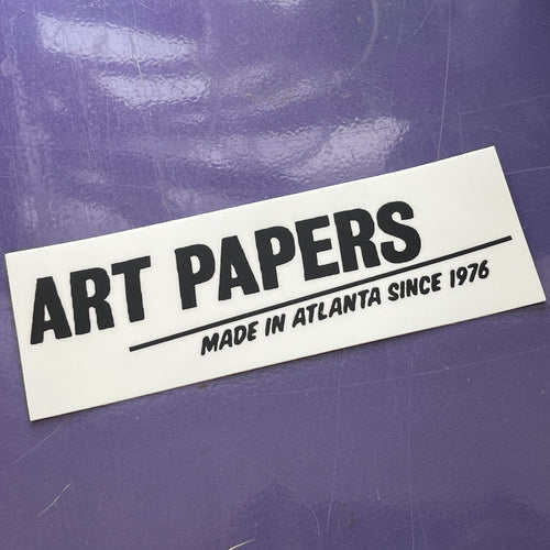 Art Papers Bumper Sticker