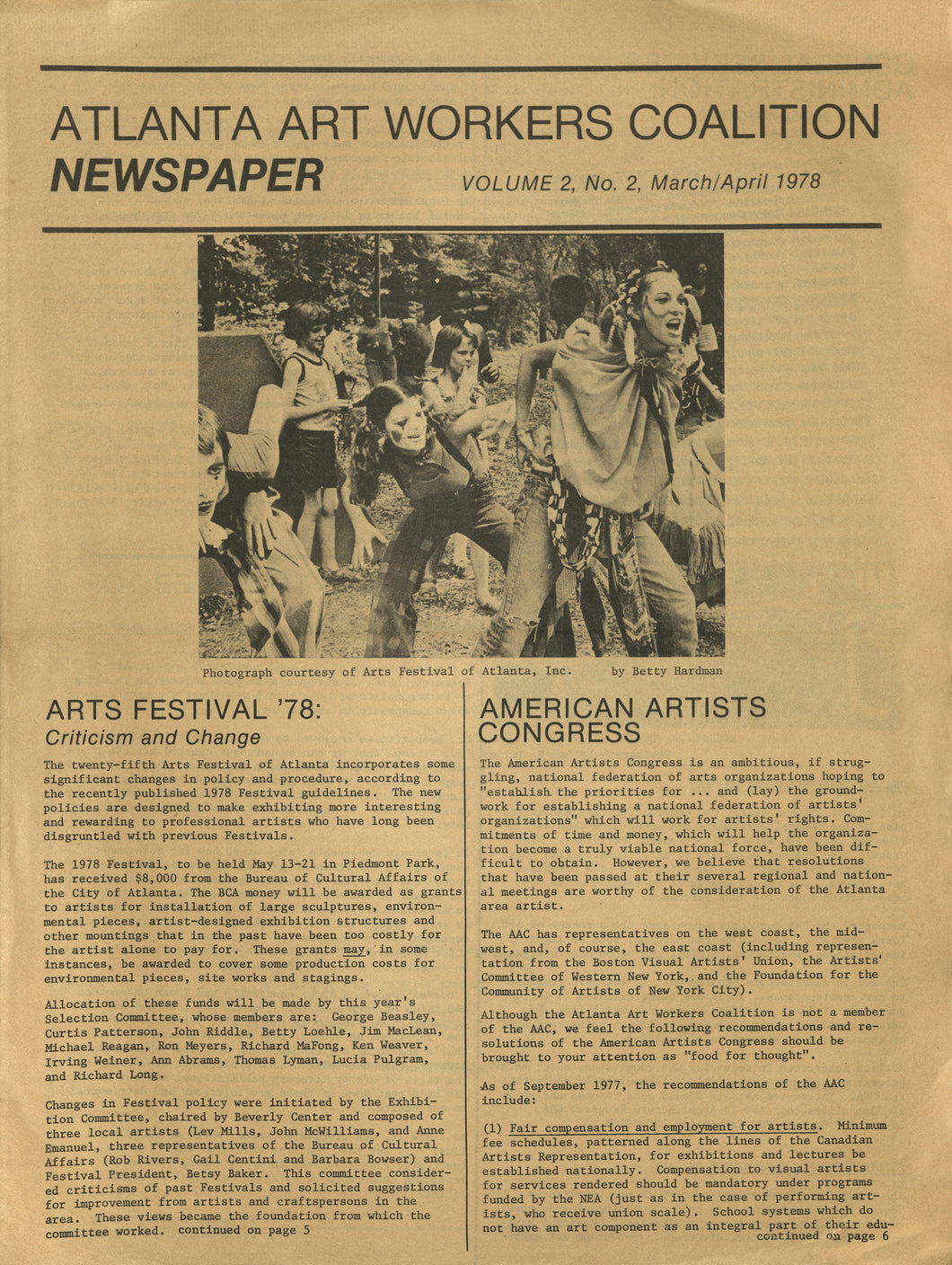 ART PAPERS 02.02 - Mar/Apr 1978 - SOLD OUT