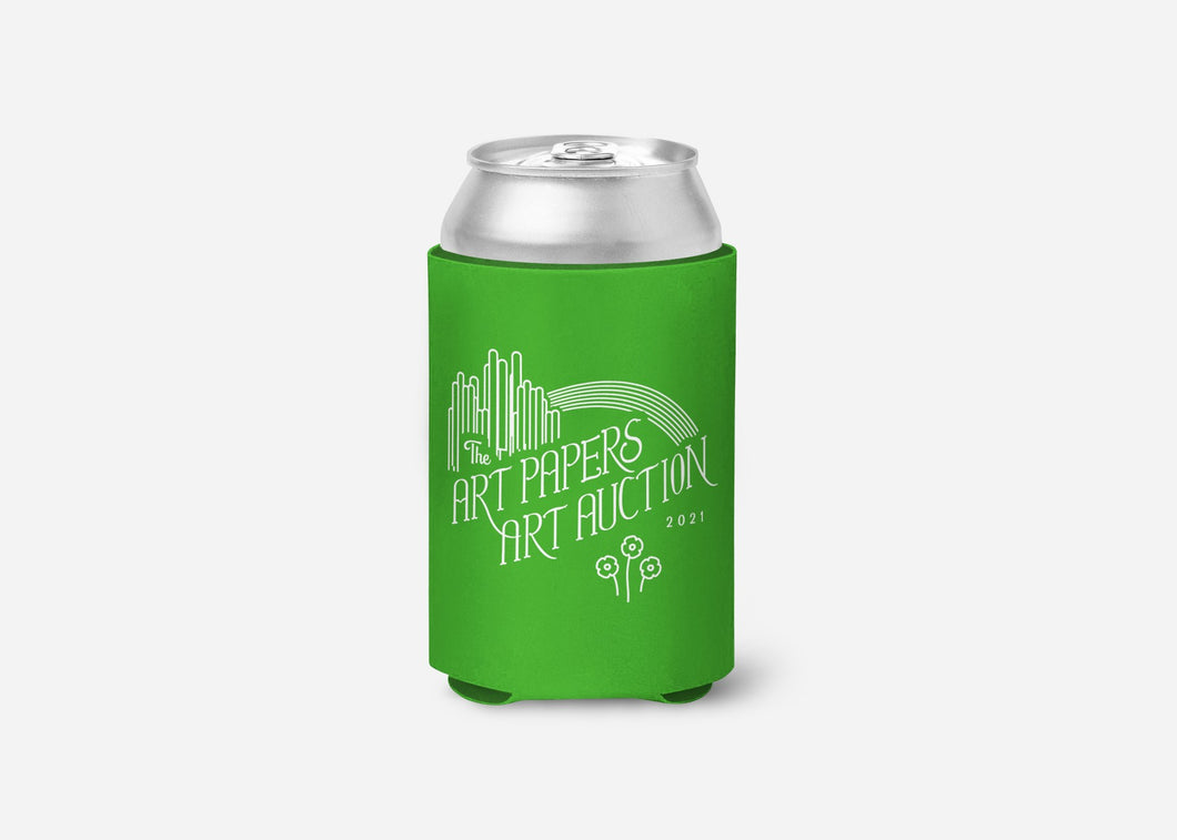 ART PAPERS Auction Koozie