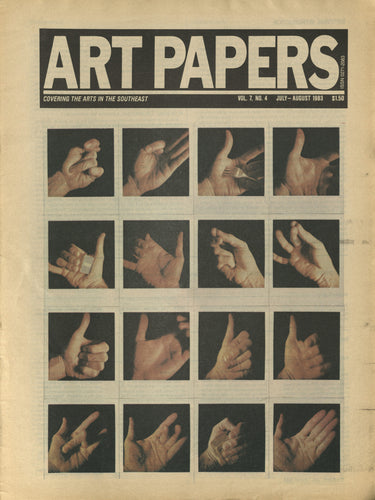 ART PAPERS 07.04 - July/Aug 1983 - SOLD OUT