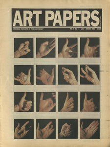 ART PAPERS 07.04 - July/Aug 1983 - SOLD OUT