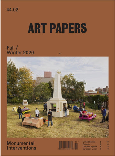 ART PAPERS 44.02 - Fall/Winter 2020