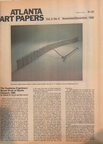 ART PAPERS 04.05 - Sept/Oct 1980 - SOLD OUT