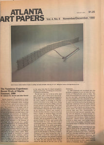ART PAPERS 04.05 - Sept/Oct 1980 - SOLD OUT