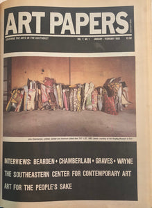 ART PAPERS 07.01 - Jan/Feb 1983 - SOLD OUT