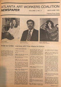 ART PAPERS 02.03 - May/June 1978 - SOLD OUT
