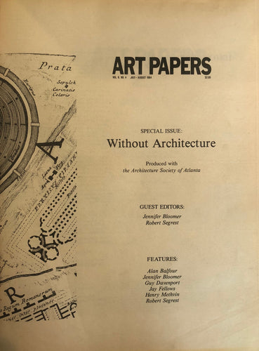 ART PAPERS 08.04 - July/Aug 1984