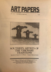ART PAPERS 08.05 - Sept/Oct 1984 - SOLD OUT